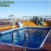 Deck des piscines et Jacuzzi