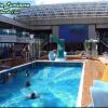 Deck des piscines et Jacuzzi