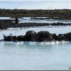 Le site extérieur au Blue Lagoon