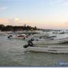 Bateaux — Coucher du soleil