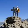 Au mirador de la Cruz del Condor (La croix du condor) 