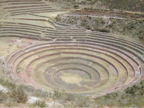 Terrasses (inca) en cercles concentriques de Moray 