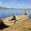 Barque en totora 