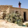 En route vers Matmata. Arrêt dans une maison de Berbères