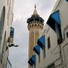 Tunis, en arrière-plan, minaraie de la mosquée Zaytuna